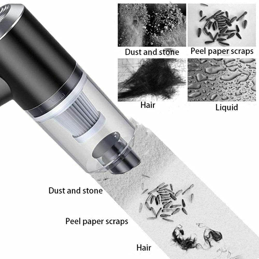 2 in 1 Car Vacuum Cleaner Dust Collector