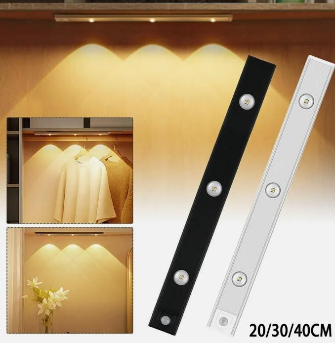 USB Rechargeable Motion Sensor LED Cabinet Light
