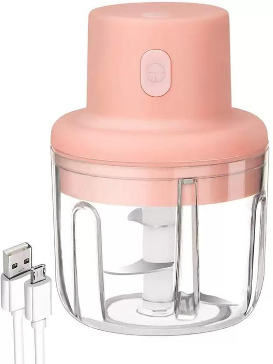 Mini USB Rechargeable Electric Food Chopper – Fast, Easy & Hands-Free!