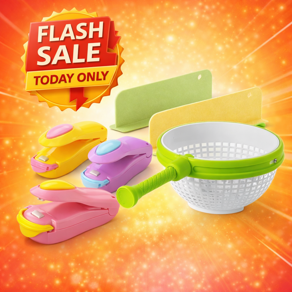 Kitchen Starter Kit Bundle - Essential Cooking Tools Set