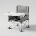 Folding Portable High Chair with Tray
