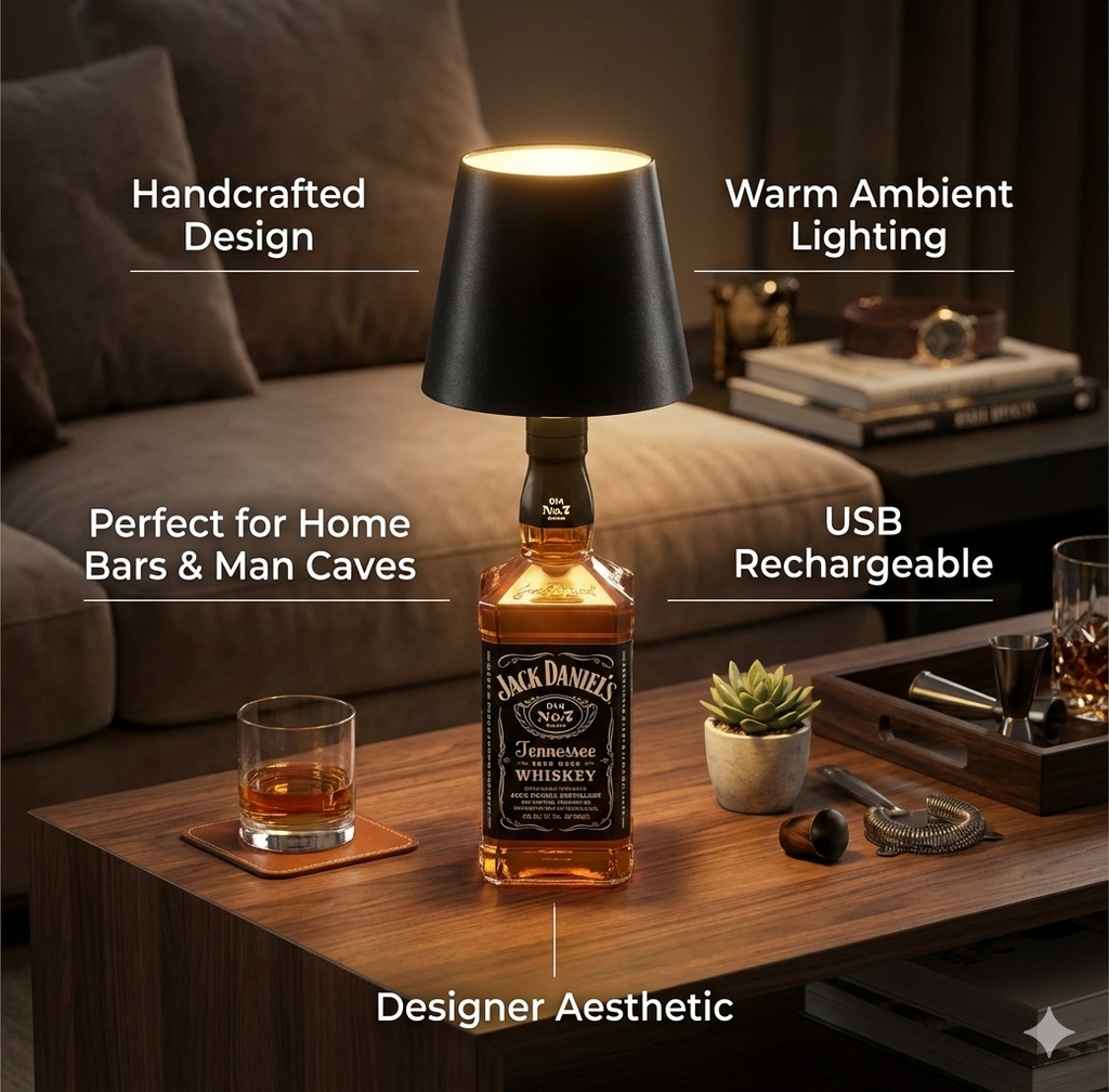 Wireless Bottle Lamp