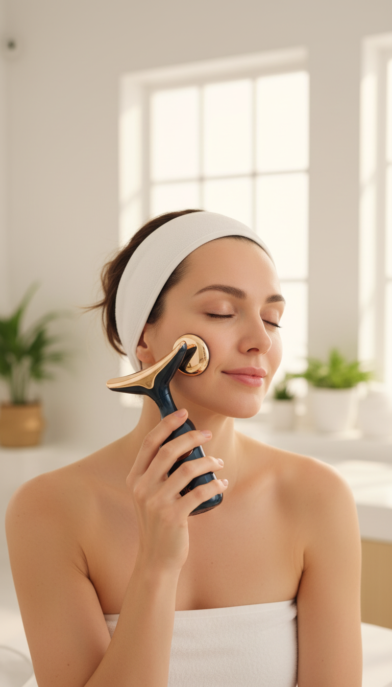Enhanced Facial Massager - Lifestyle
